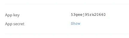 Dropbox“显示秘密”确认